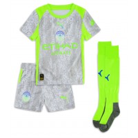 Manchester City Phil Foden #47 Tretí Detský futbalový dres 2025-26 Krátky Rukáv (+ trenírky)